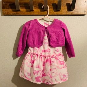 Gymboree Dress and Cardi